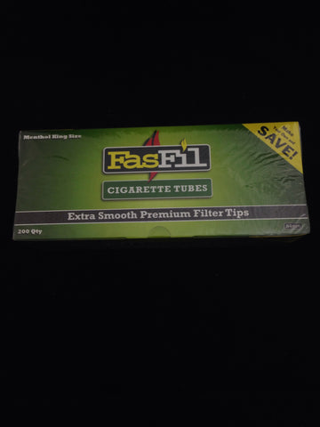 Fasfil Menthol Cigarette Tubes