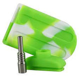Silicone/Crystal Vapor Straw